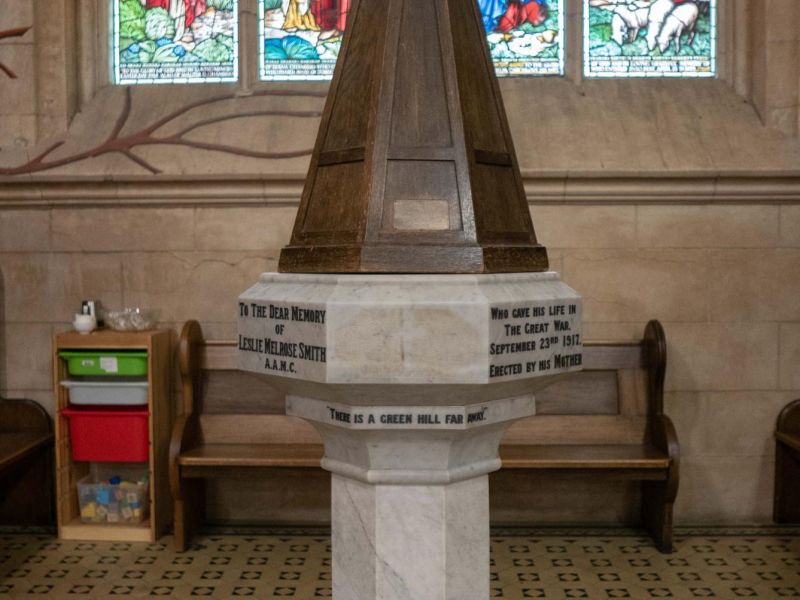 Unley St. Augustine's Church Font