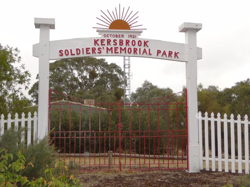 Kersbrook  Memorial Gates