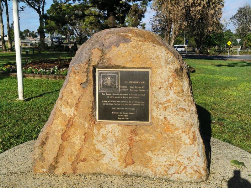 National Servicemen's Memorial - Gympie