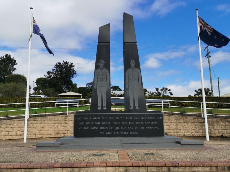 Gympie Normanby Hill Remembrance Park Memorial