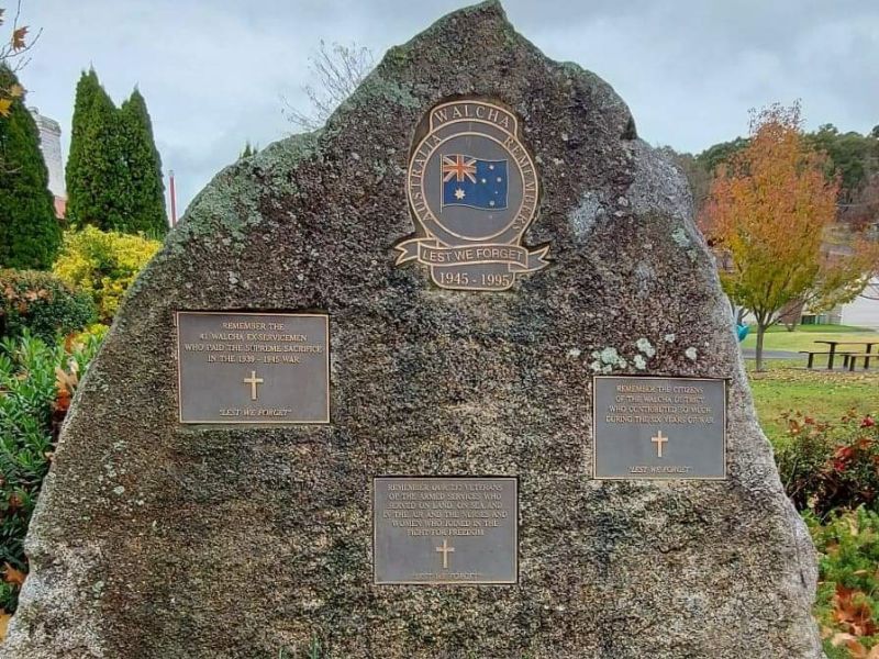 Walcha Australia Remembers Memorial
