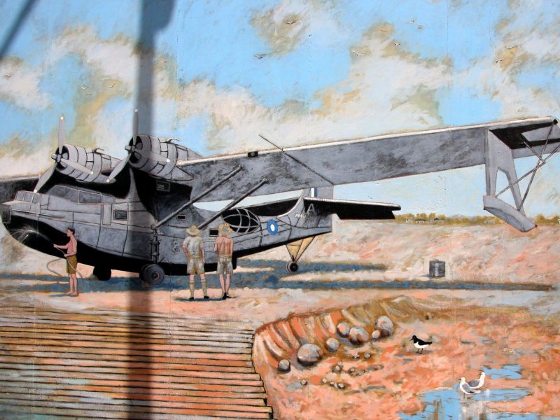 Bowen Commemorative Wall Mural