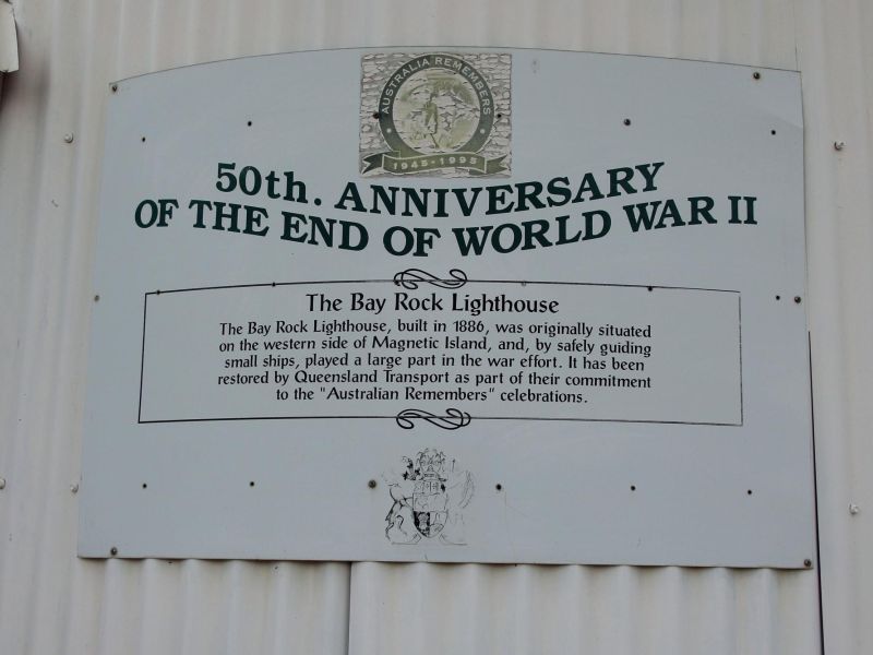 South Townsville Australia Remembers Plaque