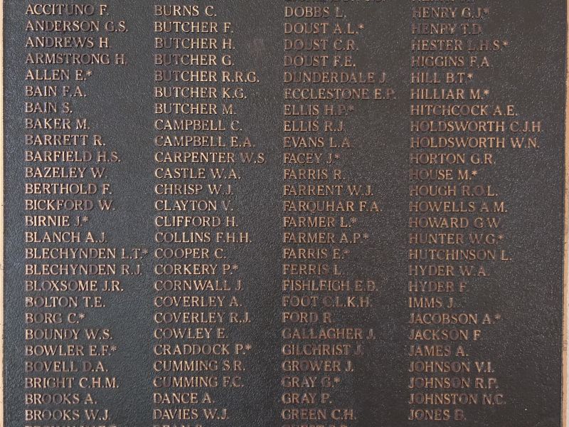 Bridgetown Memorial Park