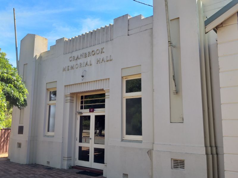 Cranbrook Memorial Hall