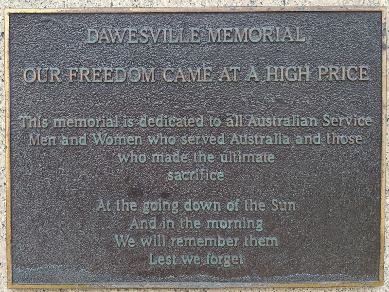 Dawesville War Memorial