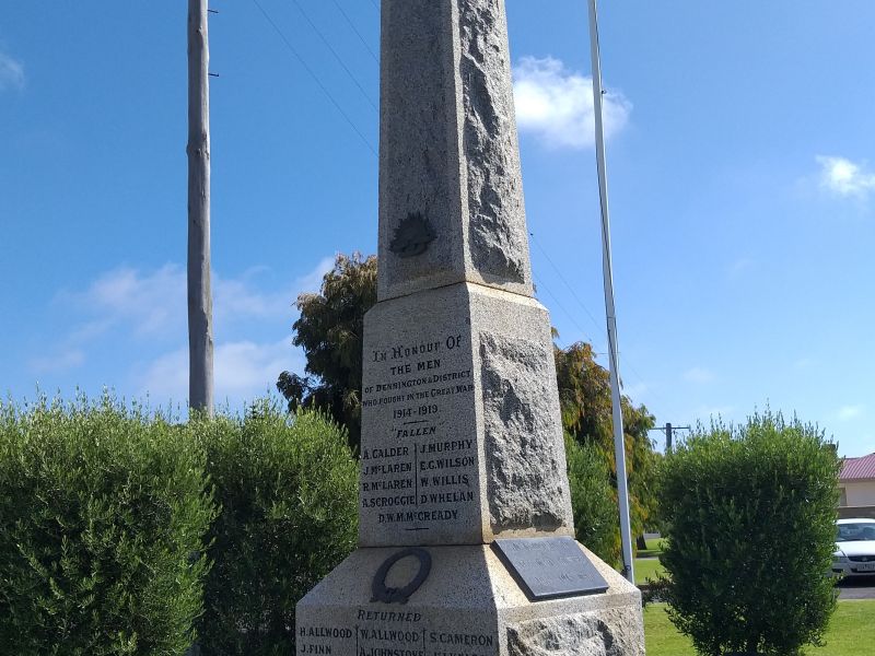 Dennington & District War Memorial
