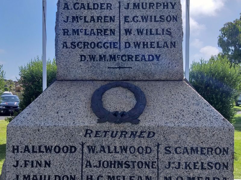 Dennington & District War Memorial