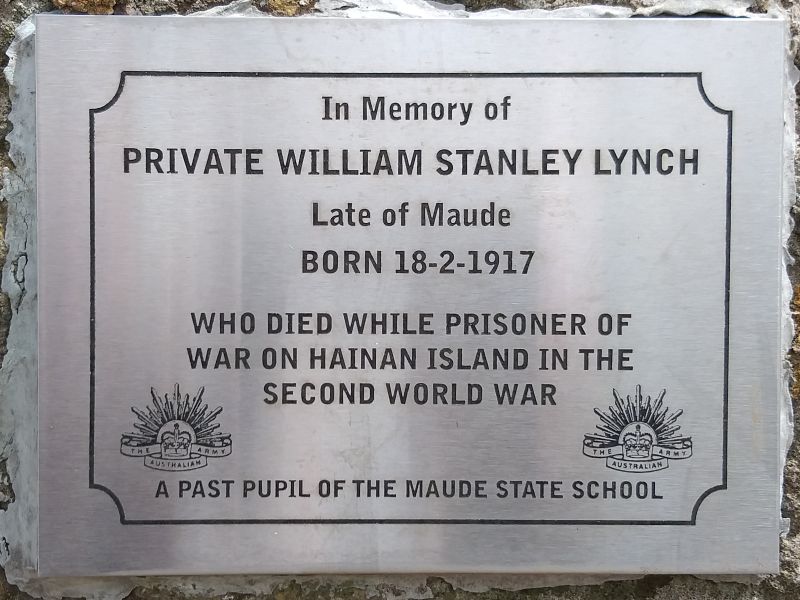 Pte William Stanley Lynch Memorial