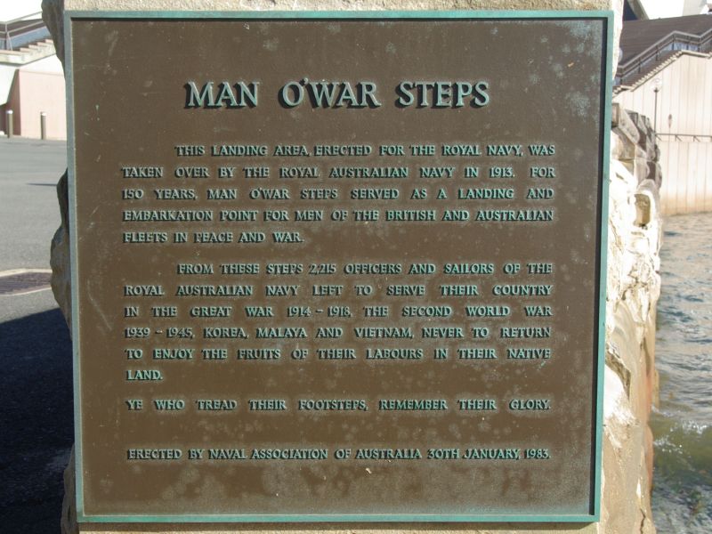 Man O'War Steps, Sydney Farm Cove