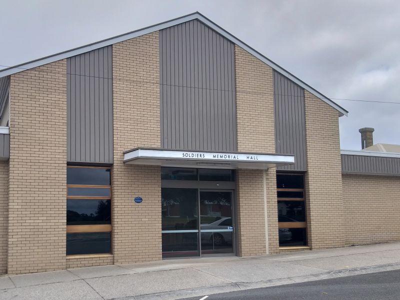 Mortlake Soldiers Memorial Hall