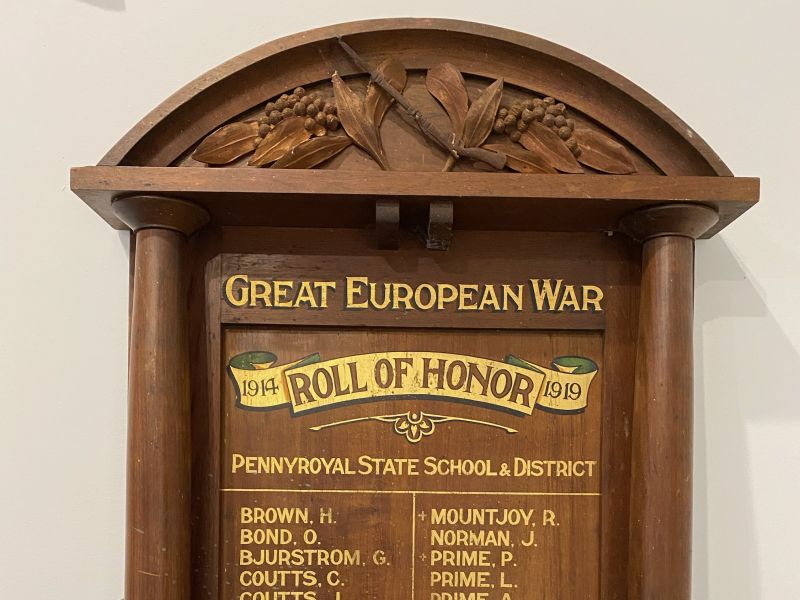 Pennyroyal Great War Roll of Honor