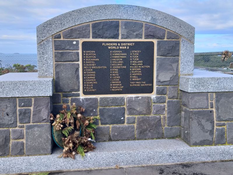 Flinders & District WW2 Honour Roll