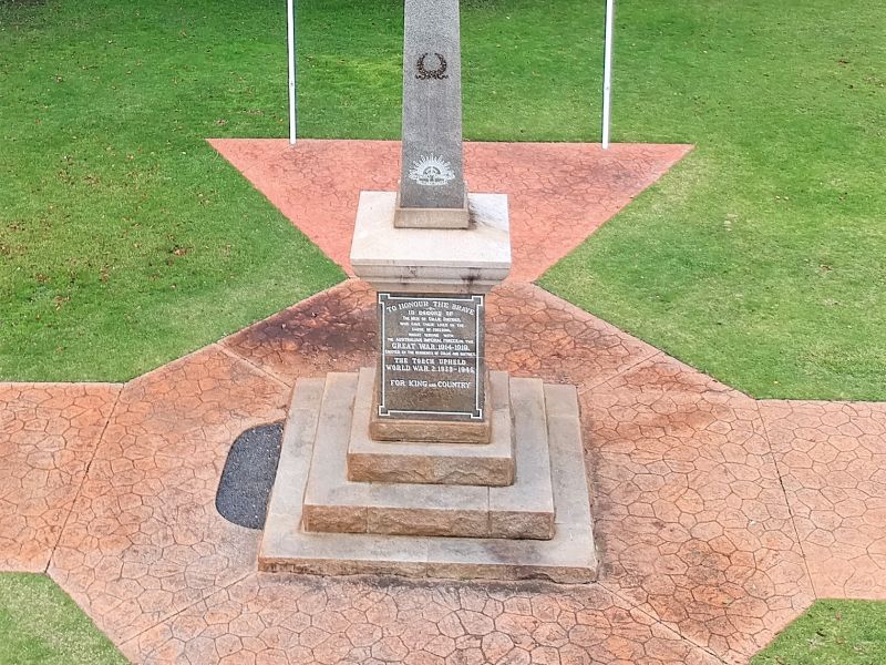 Collie War Memorial (upgrade)