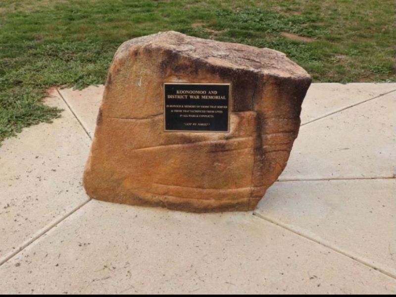 Koonoomoo War Memorial