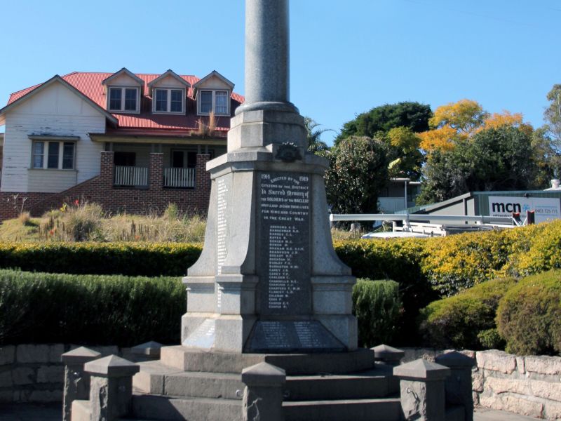 Kempsey War Memorial as Standing in August 2023