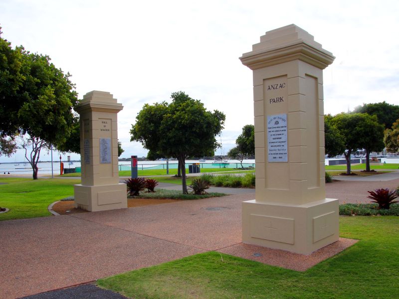 Southport Anzac Park Memorial Gates