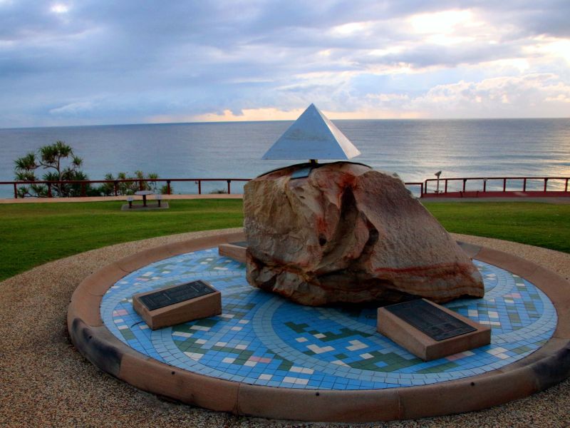 Hospital Ship Centaur Memorial at Sunrise