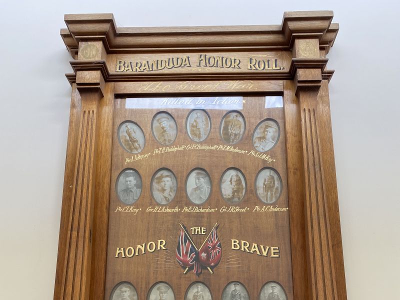 Baranduda WW1 Honor Roll
