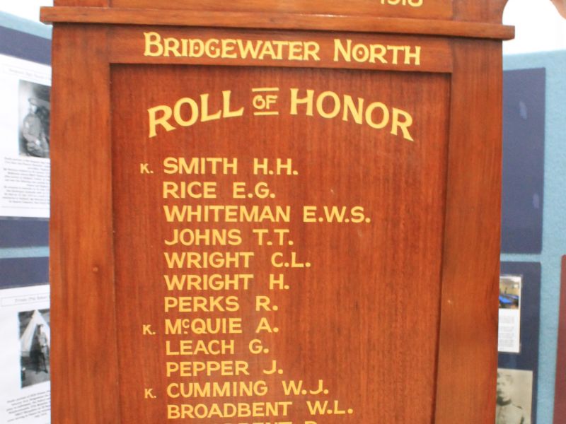 Bridgewater North Roll of Honor