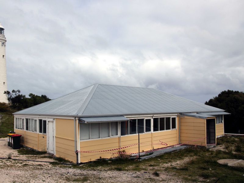 World War II WRANS House at Signal Ridge with Wadjemup Light House in the Background