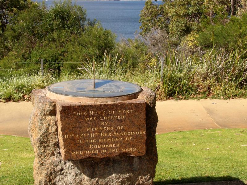 First AIF and Second AIF 11th Battalion Commemorative Sundial