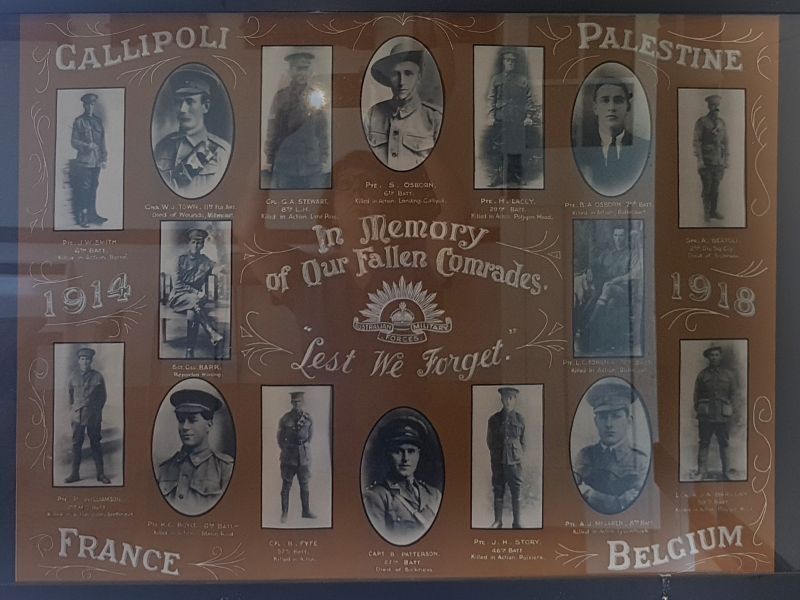 Boort Pictorial Roll of Honor