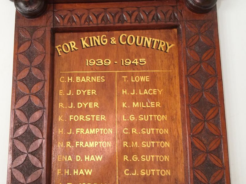 Yando District WW2 Honour Roll
