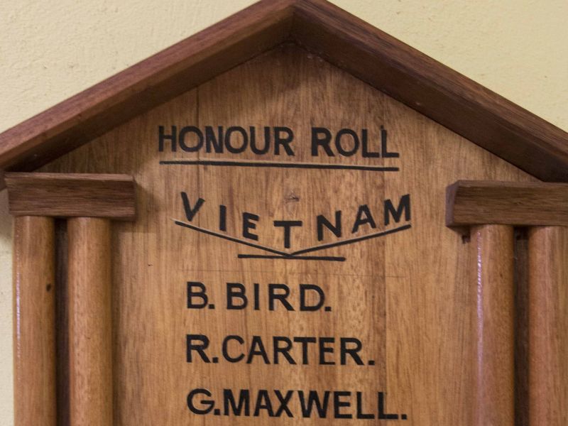 Korong Vale Vietnam War Honour Roll