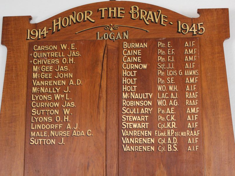 Logan Honour Roll