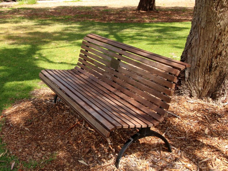 HMAS Voyager Memorial Seat and Dedication Plaque, Kings Park Perth