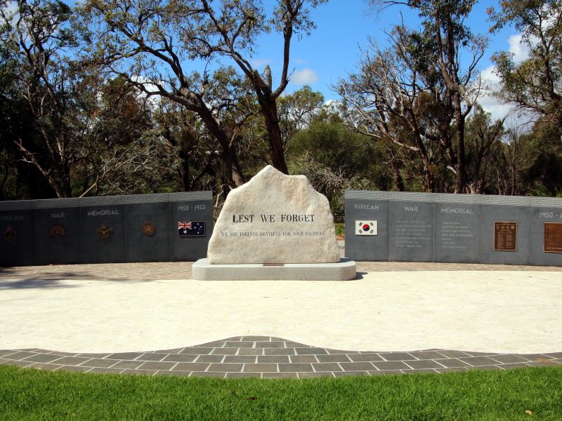 Korean War Memorial, Kings Park Perth