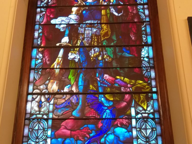 2nd Regiment NSW Mounted Rifles Boer War Memorial Window