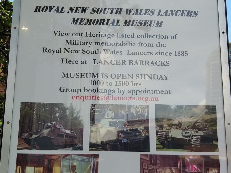 Royal NSW Lancers Memorial Museum