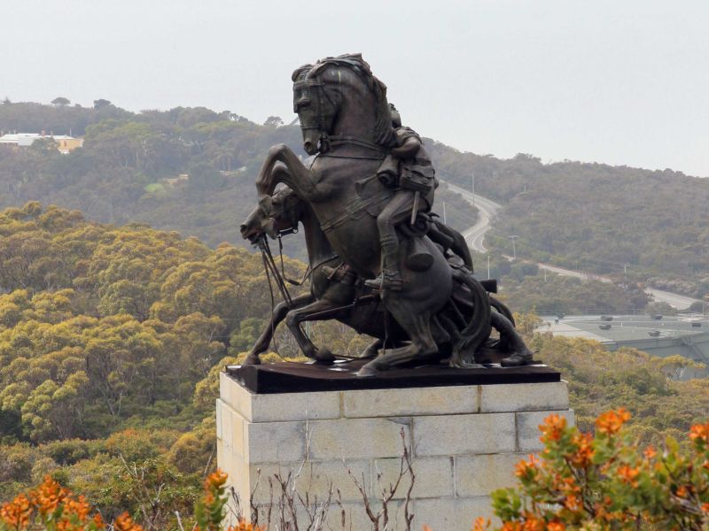 The Desert Mounted Corps Memorial Overlooking King George Sound, Albany