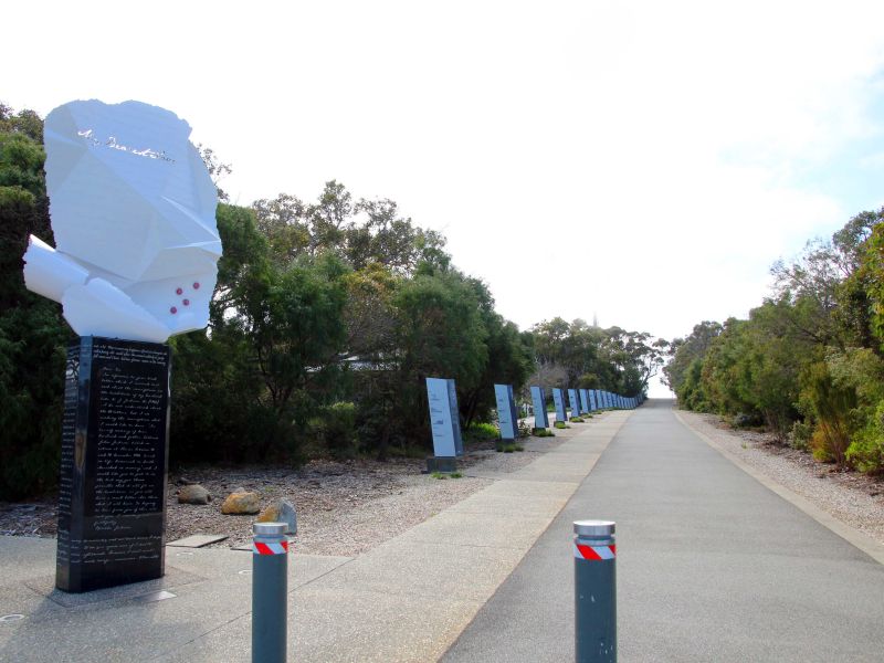 Convoy Memorial Walk Leading to Convoy Lookout Over King George Sound