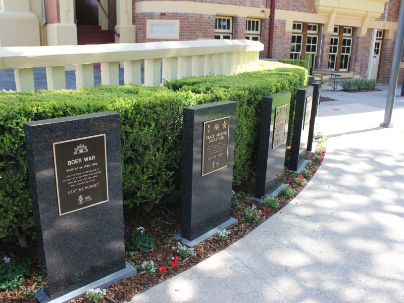 Memorial Plinths, 13/11/2023