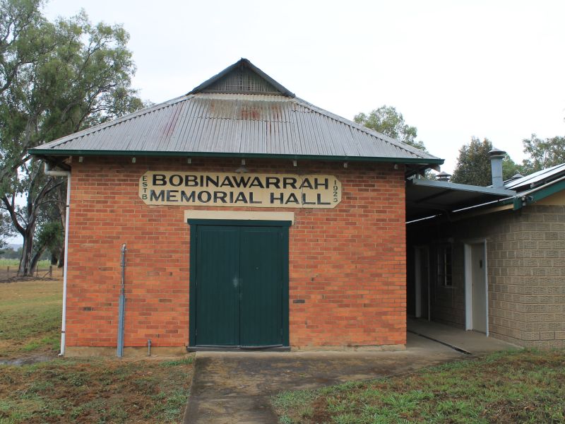 Bobinawarrah East State School 3325 Honour Roll