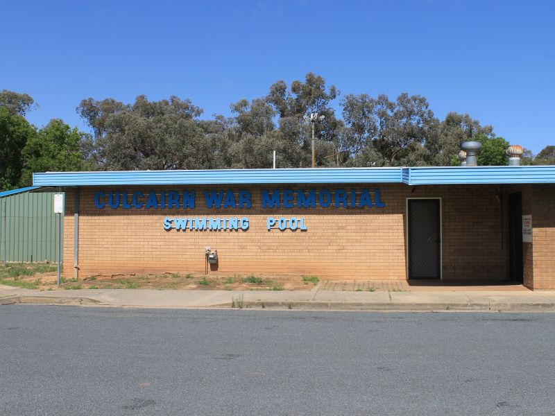 Culcairn War Memorial Swimming Pool