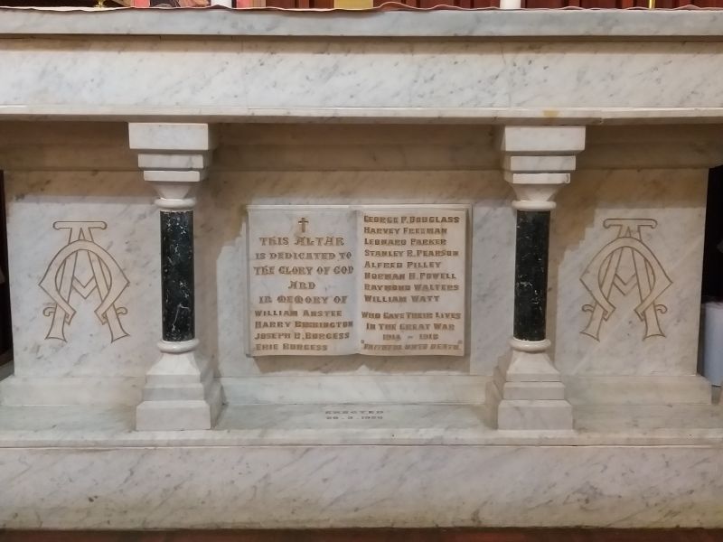 Christ Church Geelong Memorial Altar