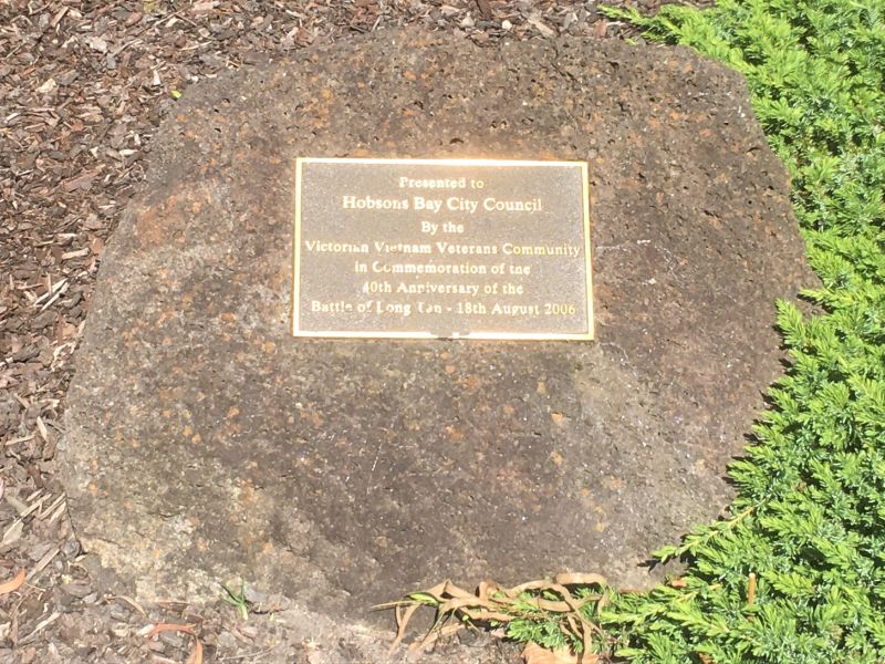 Long Tan Memorial Stone & Plaque