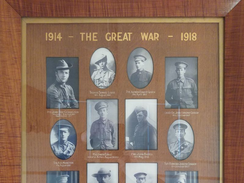 Little River Pictorial Roll of Honor (Mech Inst Hall)