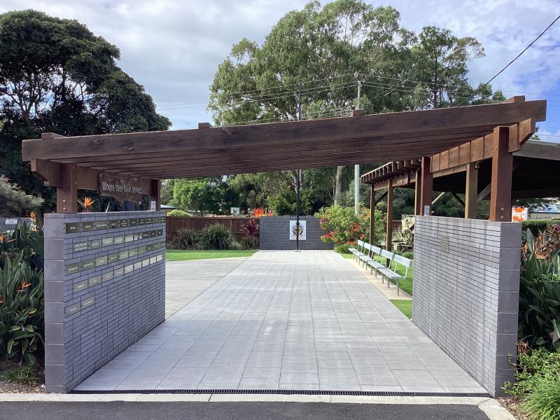 Caloundra RSL ""Where They Have Served"" Memorial 