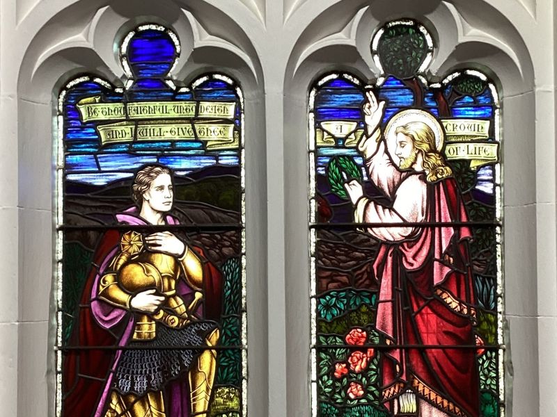 Stained Glass Window WW2