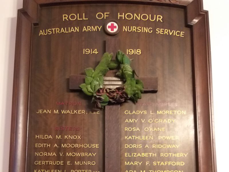 Australian Army Nursing Service Roll of Honour