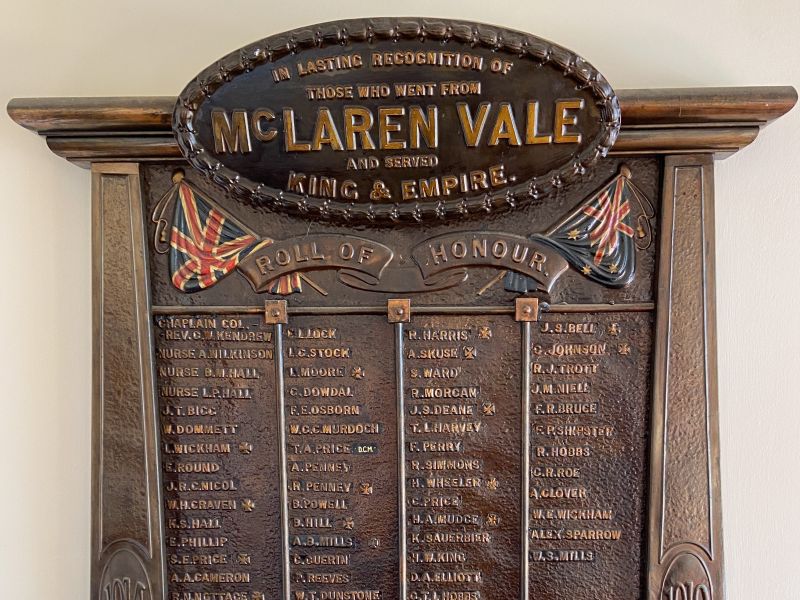 McLaren Vale Roll of Honour