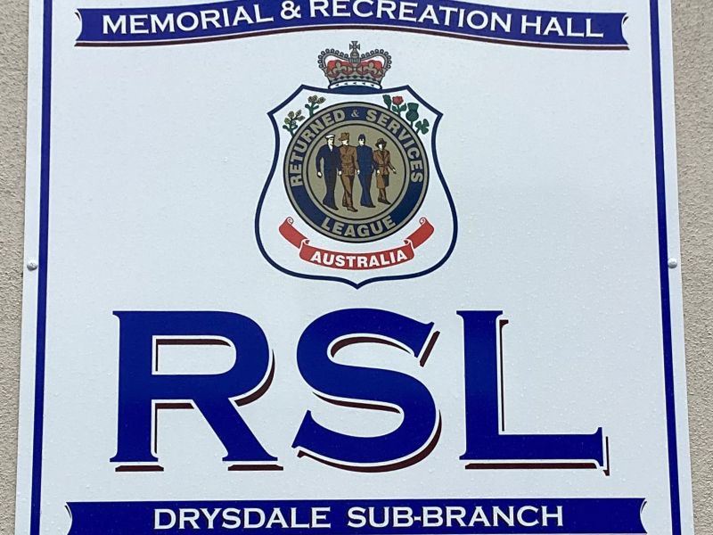 Drysdale Memorial & Recreational Hall