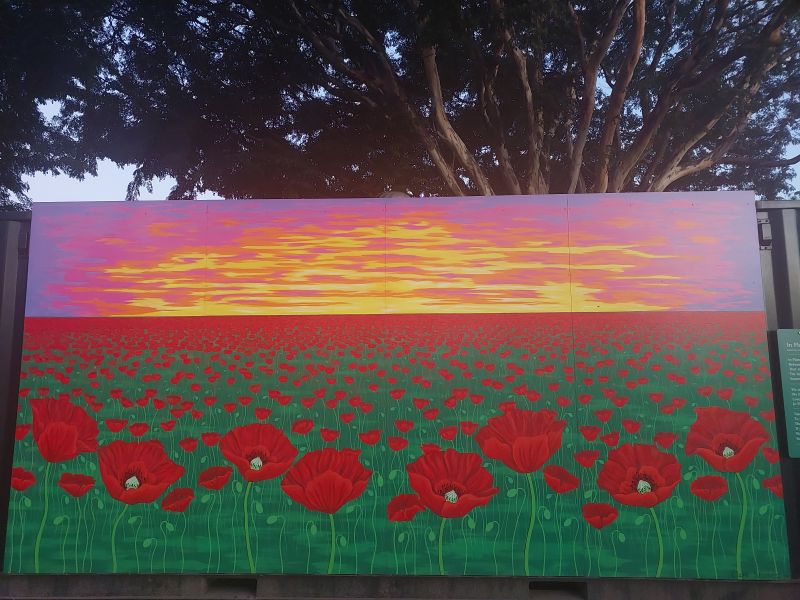 Flander Fields Mural