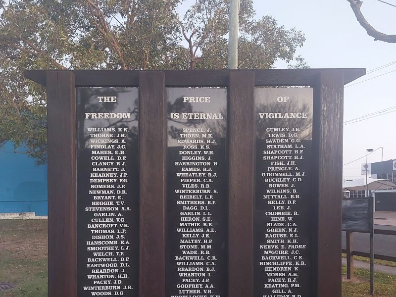 Memorial Honour Board