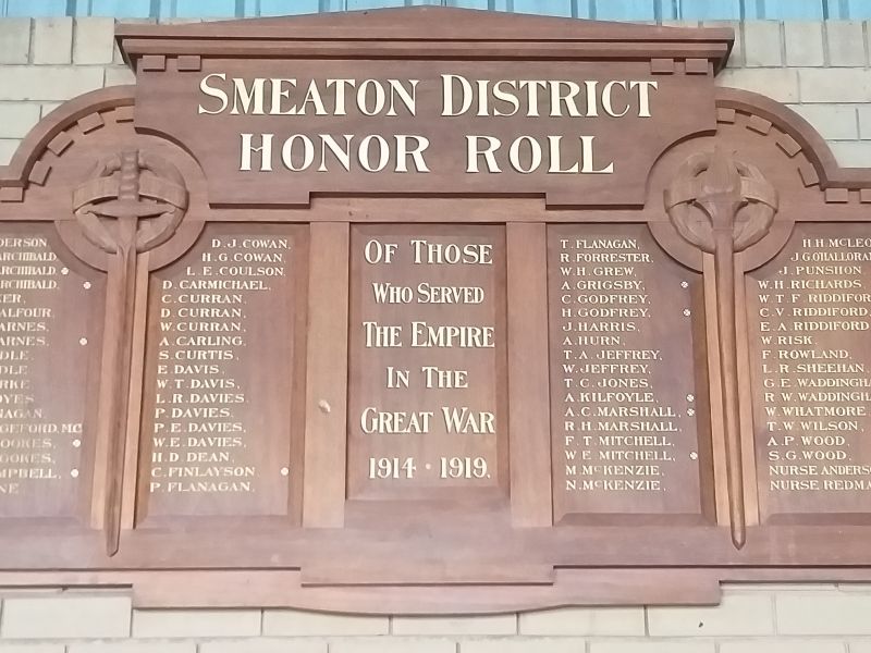 Smeaton District Honor Roll 